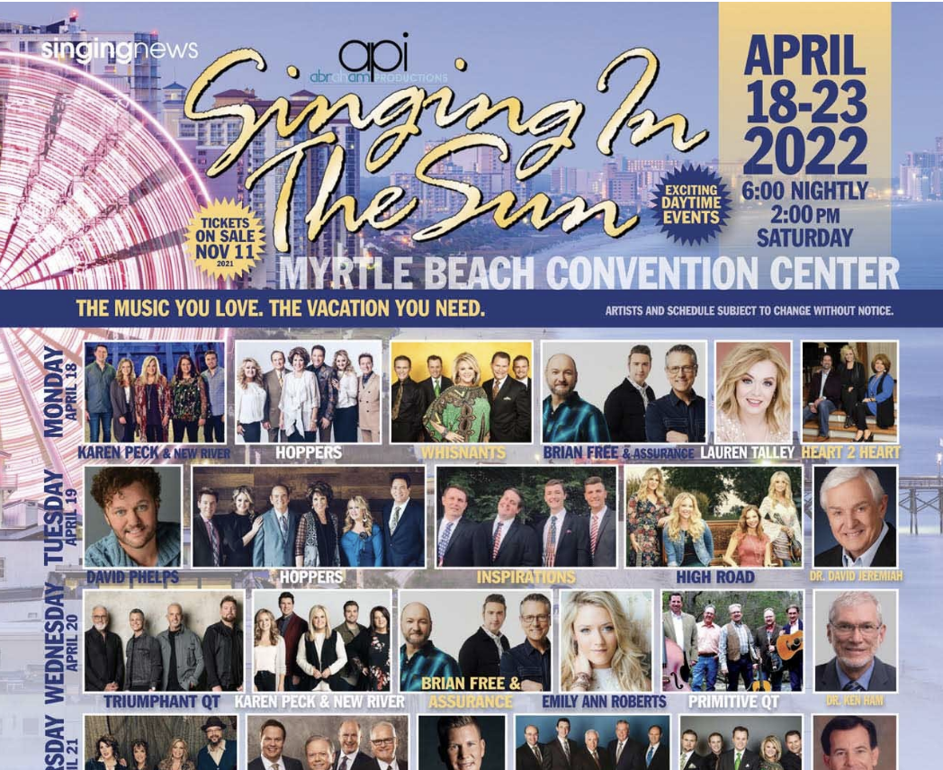 Singing In The Sun 2022 Promises Most Spectacular Lineup in History of Event!