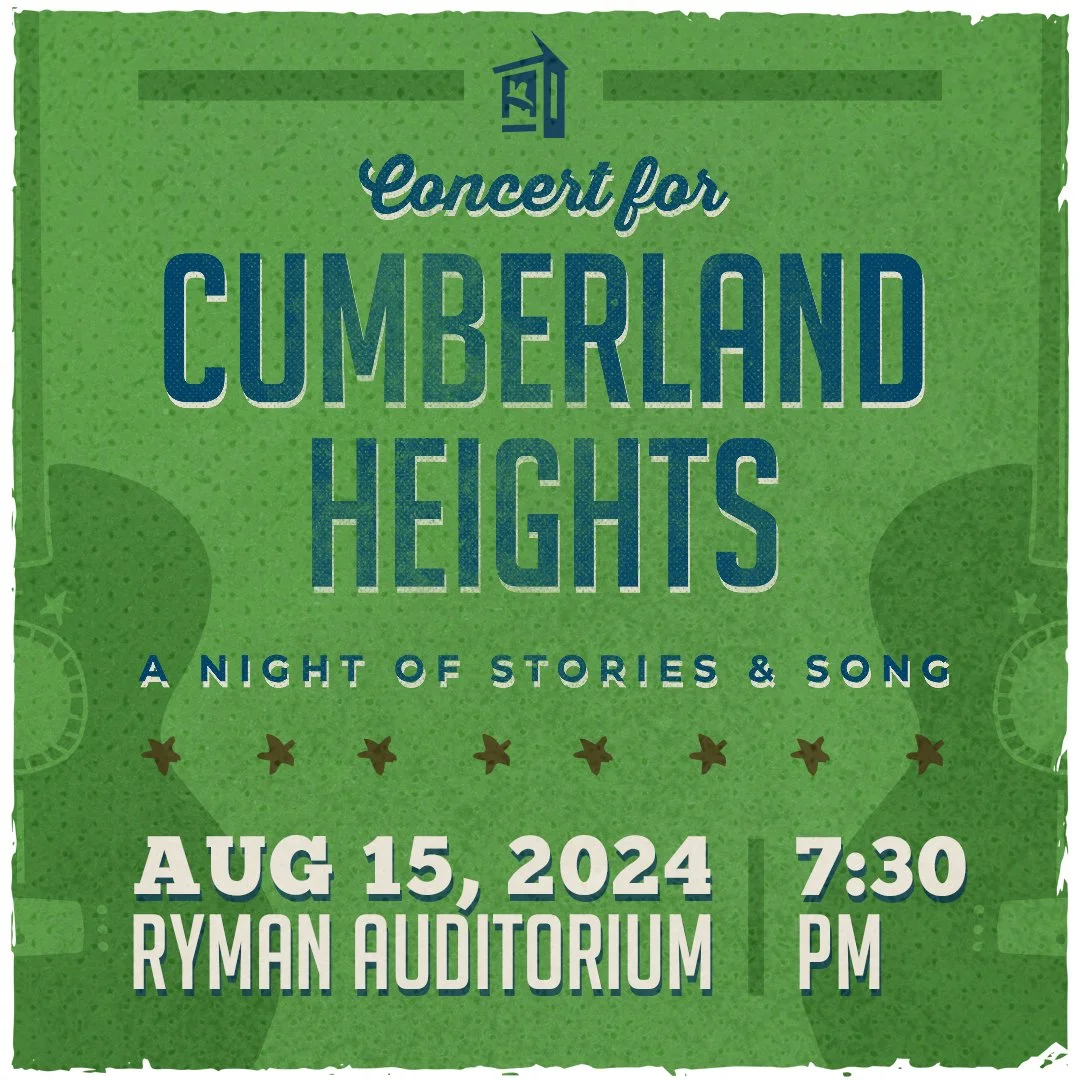"Concert for Cumberland Heights: A Night of Stories &amp; Songs" Set To Return August 15 at the Ryman Auditorium