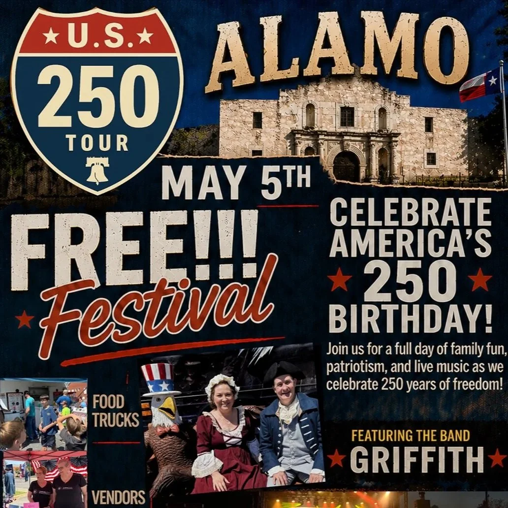 The Alamo &amp; U.S. 250 Tour Announce Historic Partnership for Major National Celebration