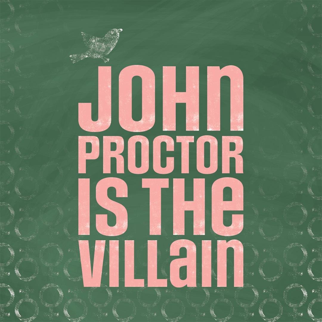 NASHVILLE REPERTORY THEATRE PRESENTS "JOHN PROCTOR IS THE VILLAIN," THE BUZZED-ABOUT BROADWAY HIT REDEFINING WHO GETS TO BE THE HERO