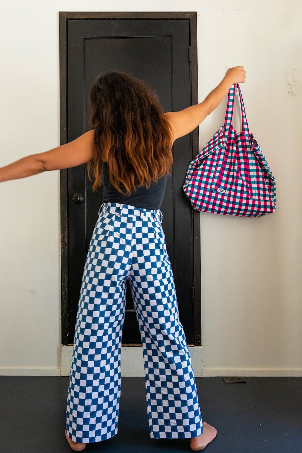 SZ Blockprints: Checker Disco Pants — The Swellife