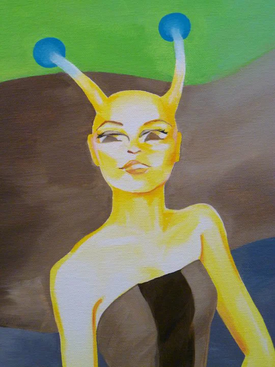 detail from Fashion Shoot (Three Graces)