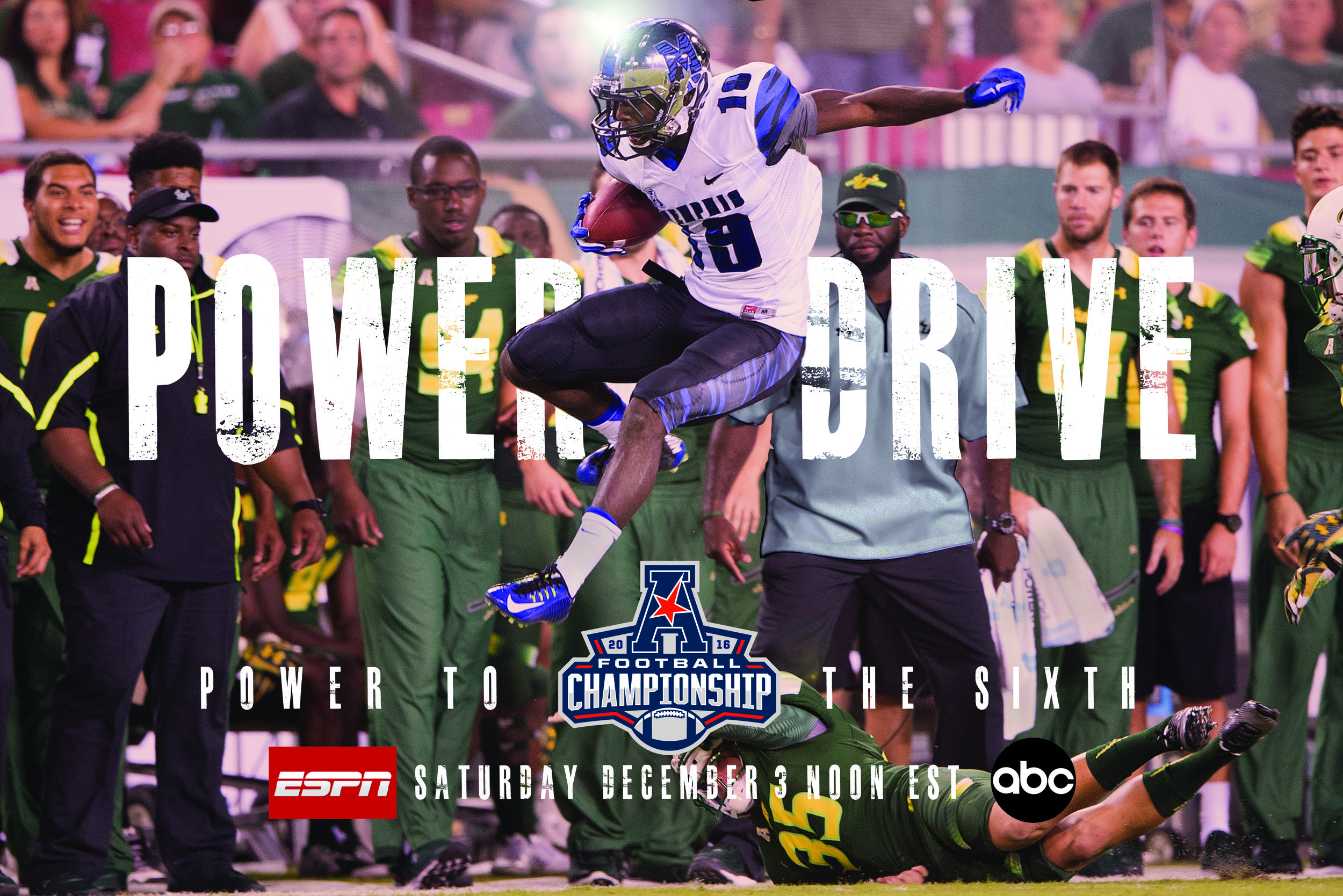 American Athletic Conference 2016 Championship billboard
