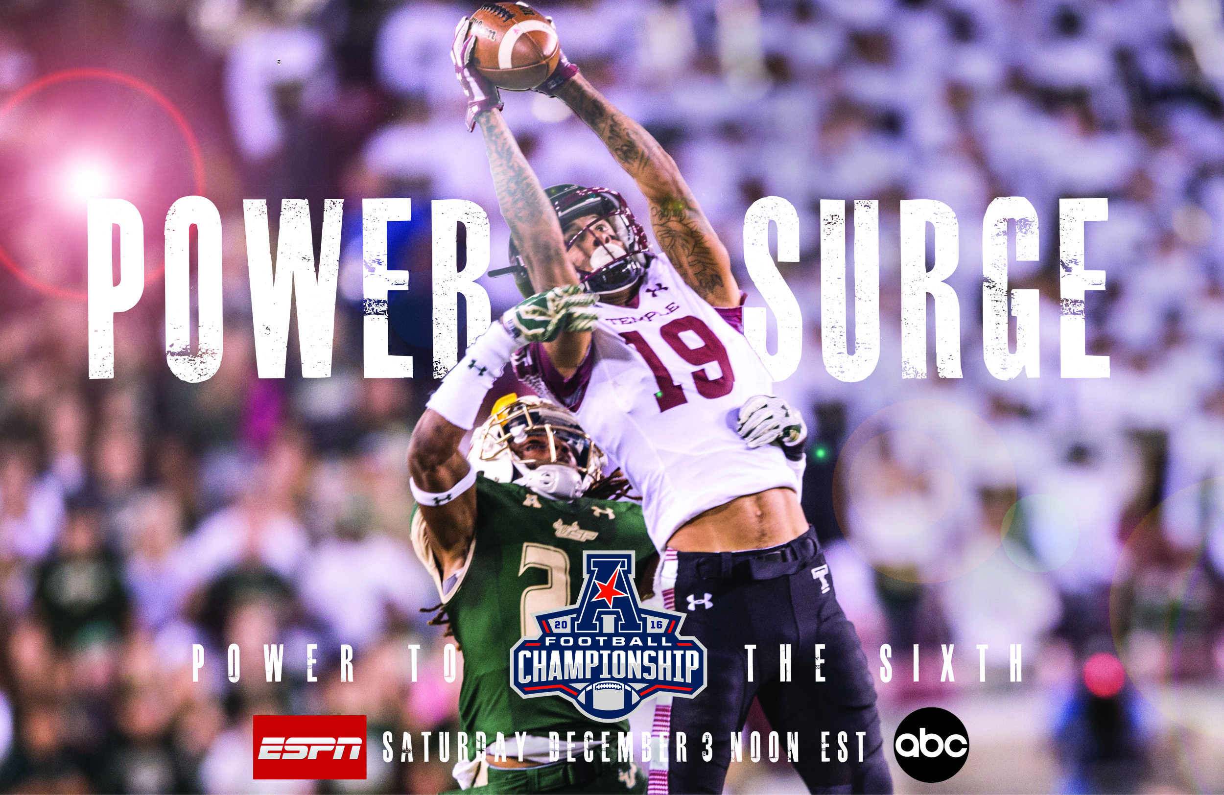 American Athletic Conference 2016 Championship billboard