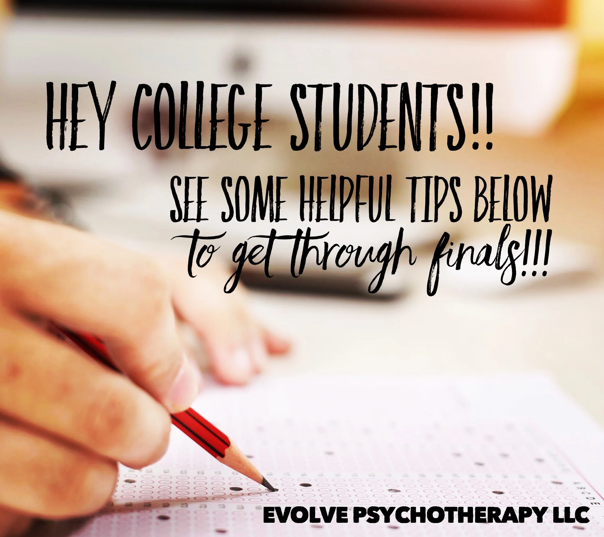 HEY COLLEGE STUDENTS: final exam guide