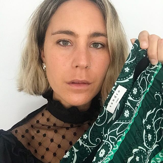 T R A N S P A R E N C Y |  Dear Sandro @sandroparis, firstly let me tell you how much I LOVE your designs, prints and aesthetic. There are always so many pieces I would love to have from each collection. I treated myself to one of my favourite skirts