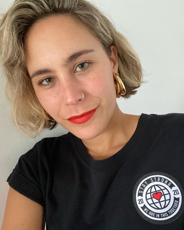 PATCHED TOGETHER |  I am wearing my Stay Strong, We Are In This Together patch in collaboration with the sustainable fashion brand @thercollective and @averydennison. This campaign is reminding us that in order to be strong and united we must work to