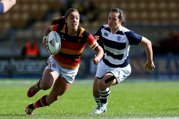 Stacey Waaka makes her getaway against Auckland. Photo: Zimbio.