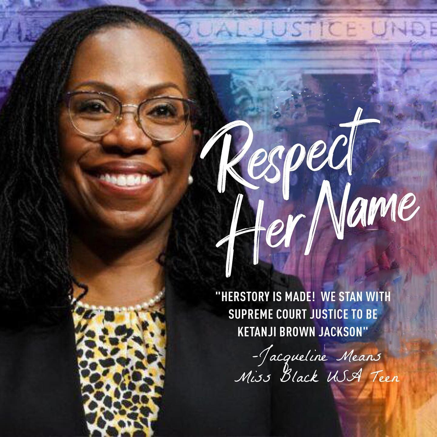 We can ascend to these levels and now we have a role model.

Congratulations Justice Ketanji Brown Jackson! 👑