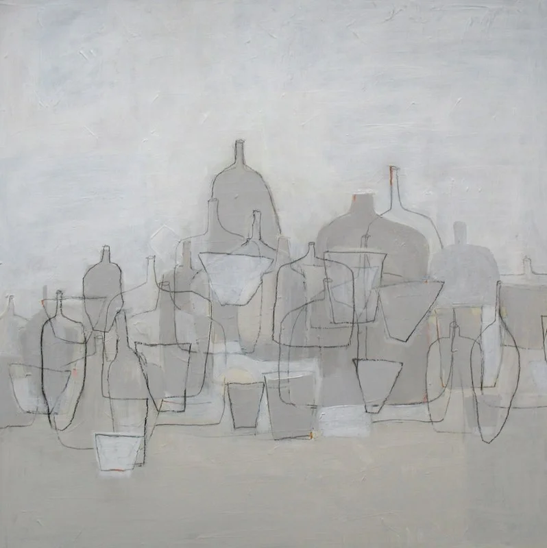 composition in beige