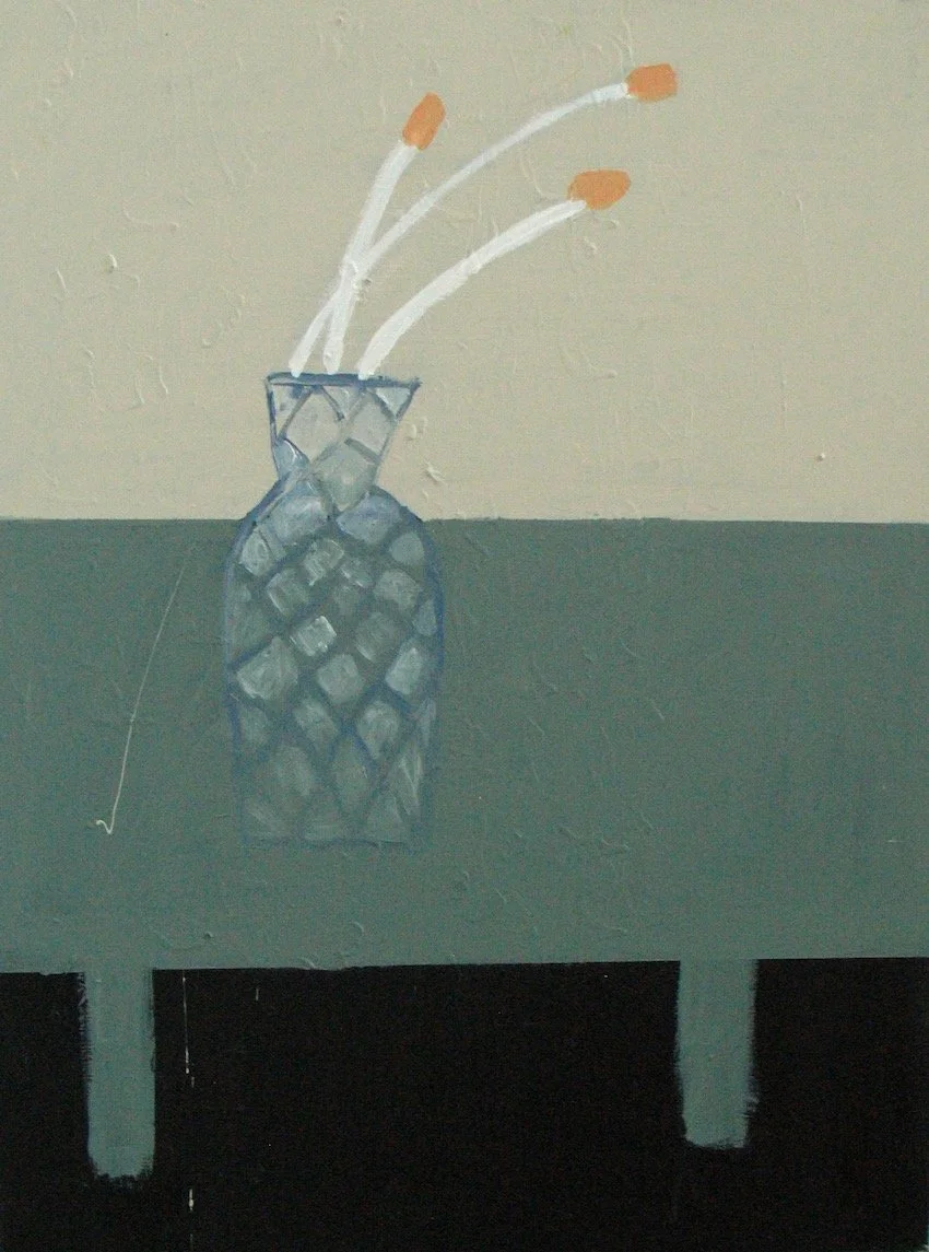 Blue vase