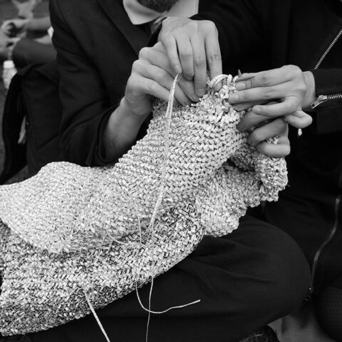 knitting with Paul at Soho Sqaure London.jpg