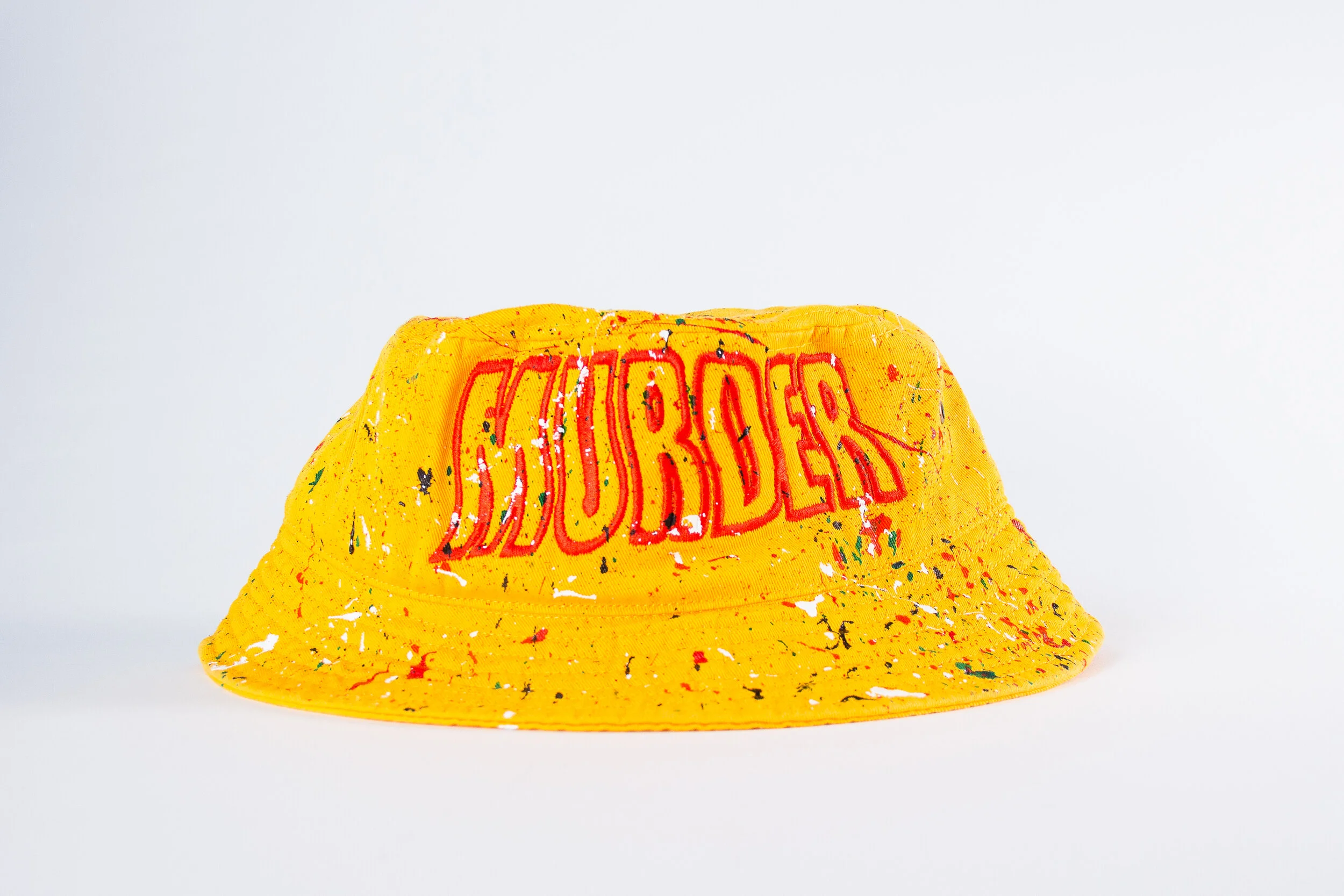 BOUNTY BUCKET HAT (YELLOW/SPLATTER)