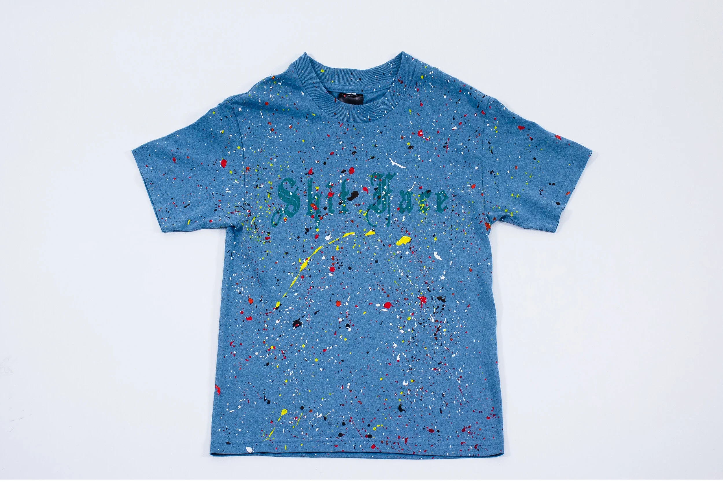 BLUE FACE T (SPLATTER)
