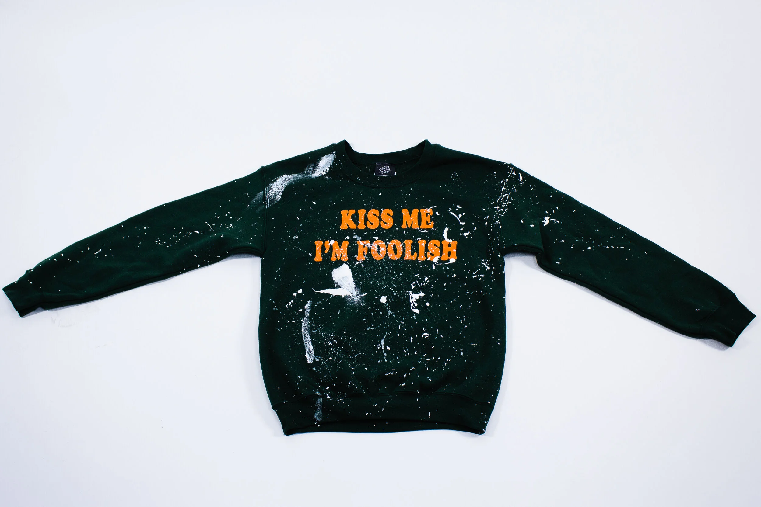 KISS OF DEATH SWEATSHIRT (SPLATTER)