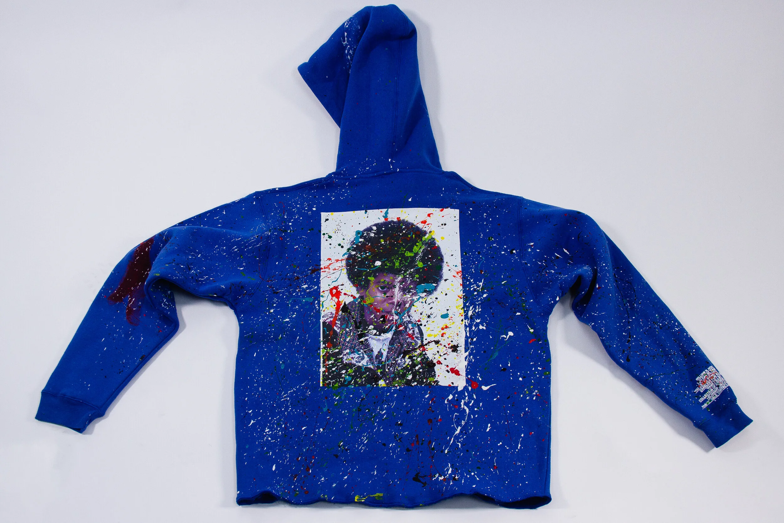 MJ HOODIE (SPLATTER)