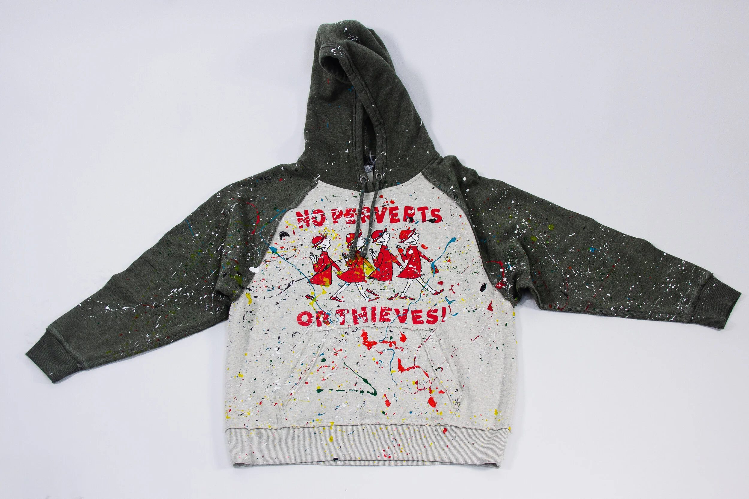 PERVERTED REAPER HOODIE (SPLATTER)