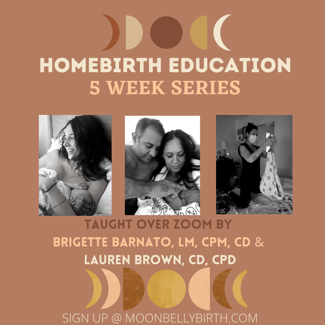 Childbirth Education Classes — Moon Belly Birth - Honey And Childbirth Education Classes