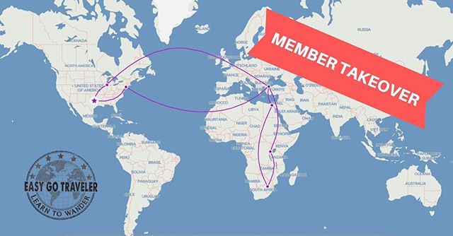 The first ever Easy Go Member takeover is HERE 🙌 Annie & John will be exploring Rwanda, South Africa & Cairo (in first class style of course) over the next 2 weeks and it only cost them 131,500 miles😱 Follow their adventure on Instagram Stories!⠀
⠀
#EasyGoTraveler #LearnToWander #travel #travelling #travelholic #travelgram #pointsandmiles #luxurytravel #firstclass #firstclasstravel #luxurytravels #wander #wanderlust #instatravel #map #route #world #fly #airplane #worldmap #flying #world #southafrica #africa #rwanda #cairo #egypt #cairoegypt #safari #africansafari