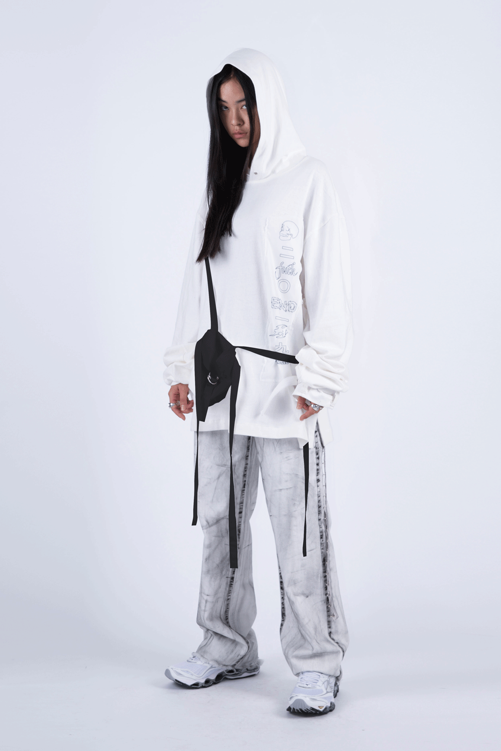 GRAPHIC HOODIE w/ BAG — HYEIN SEO