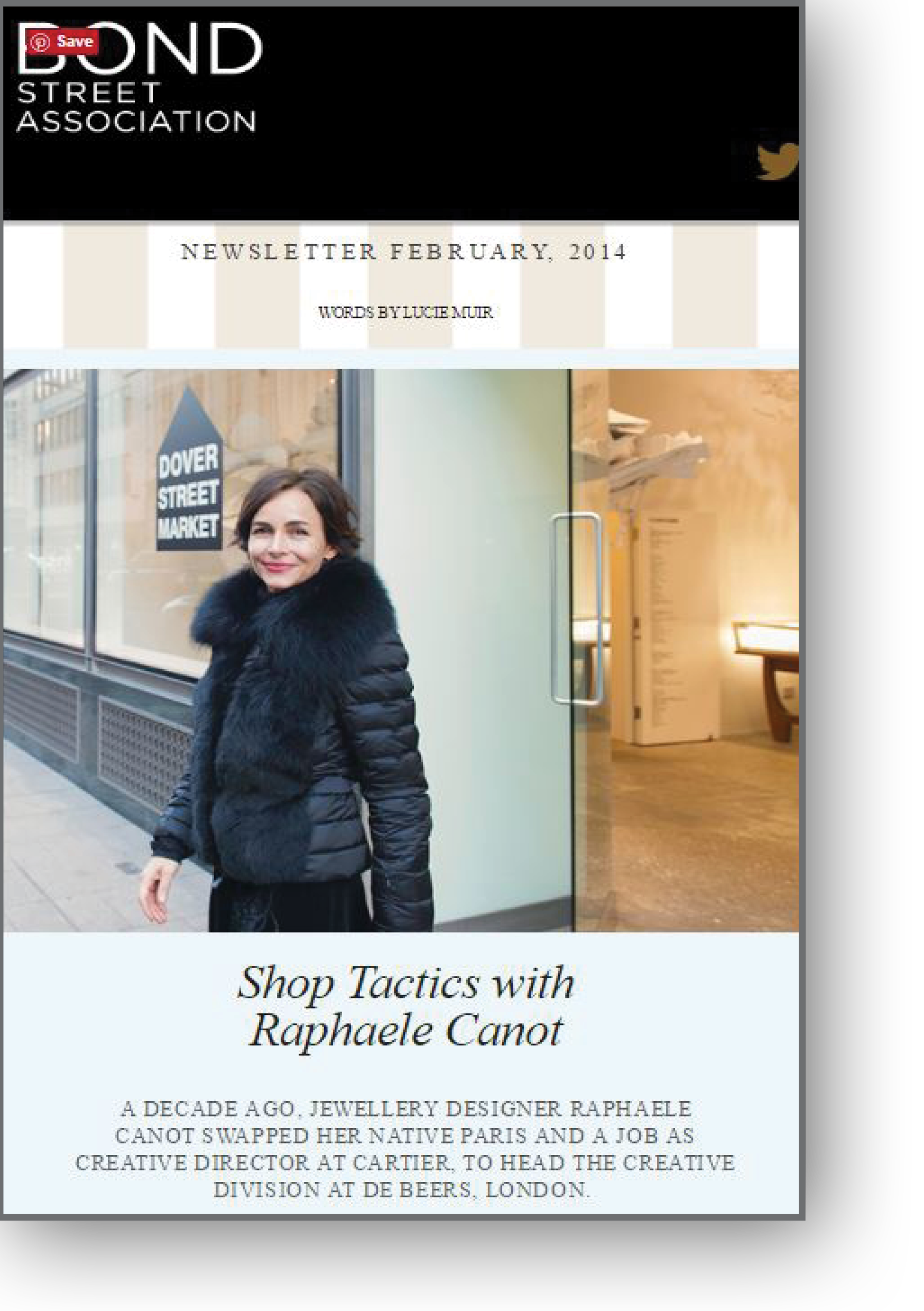 Shop tactics with Raphaele Canot