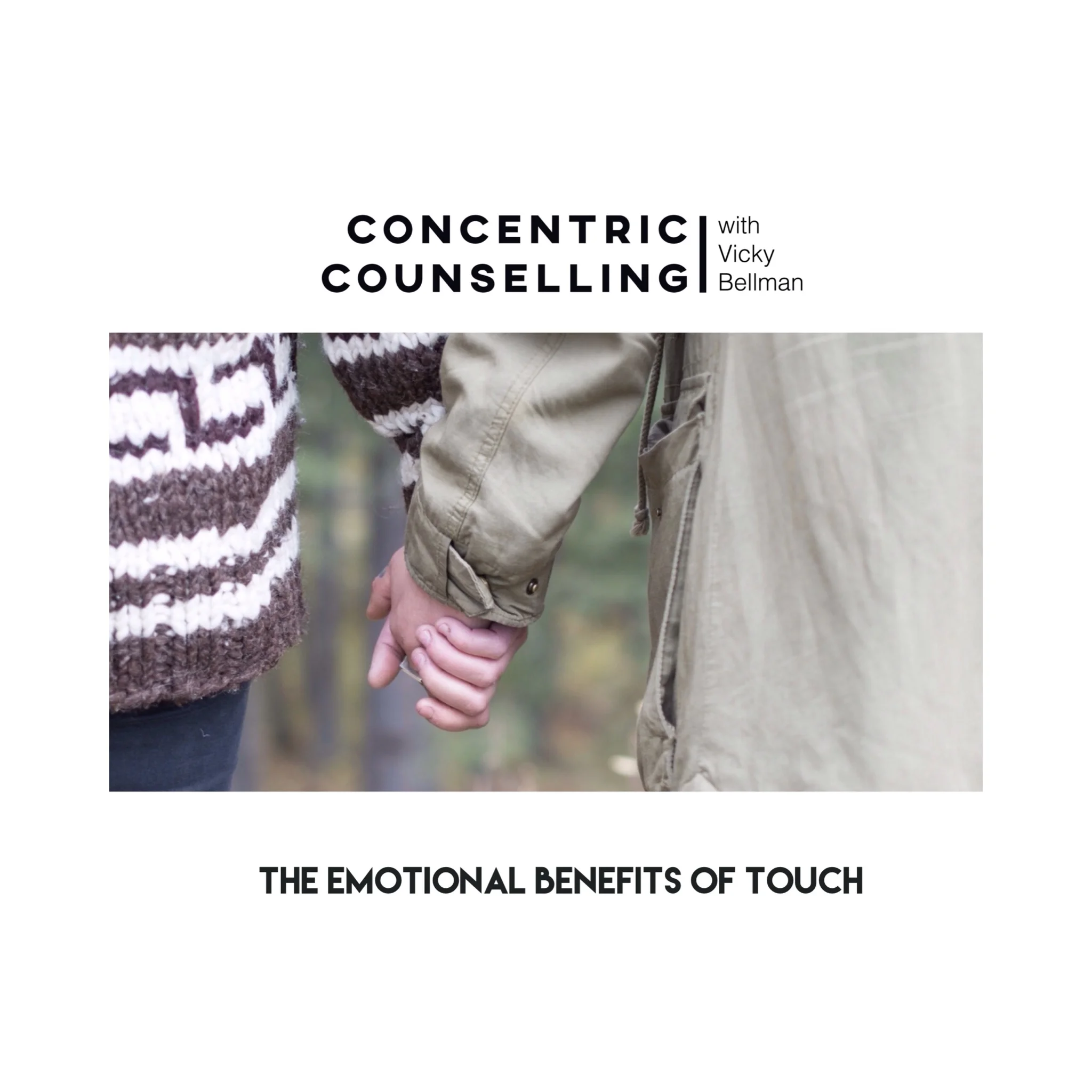The emotional benefits of touch