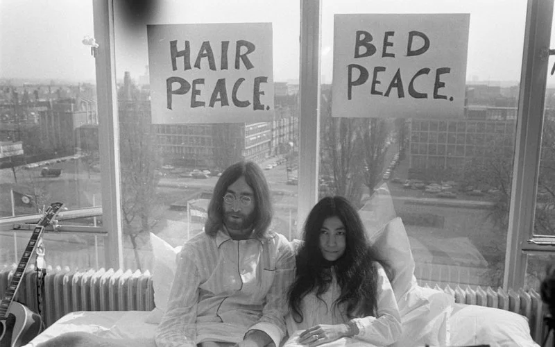 JOHN LENNON AND YOKO ONO