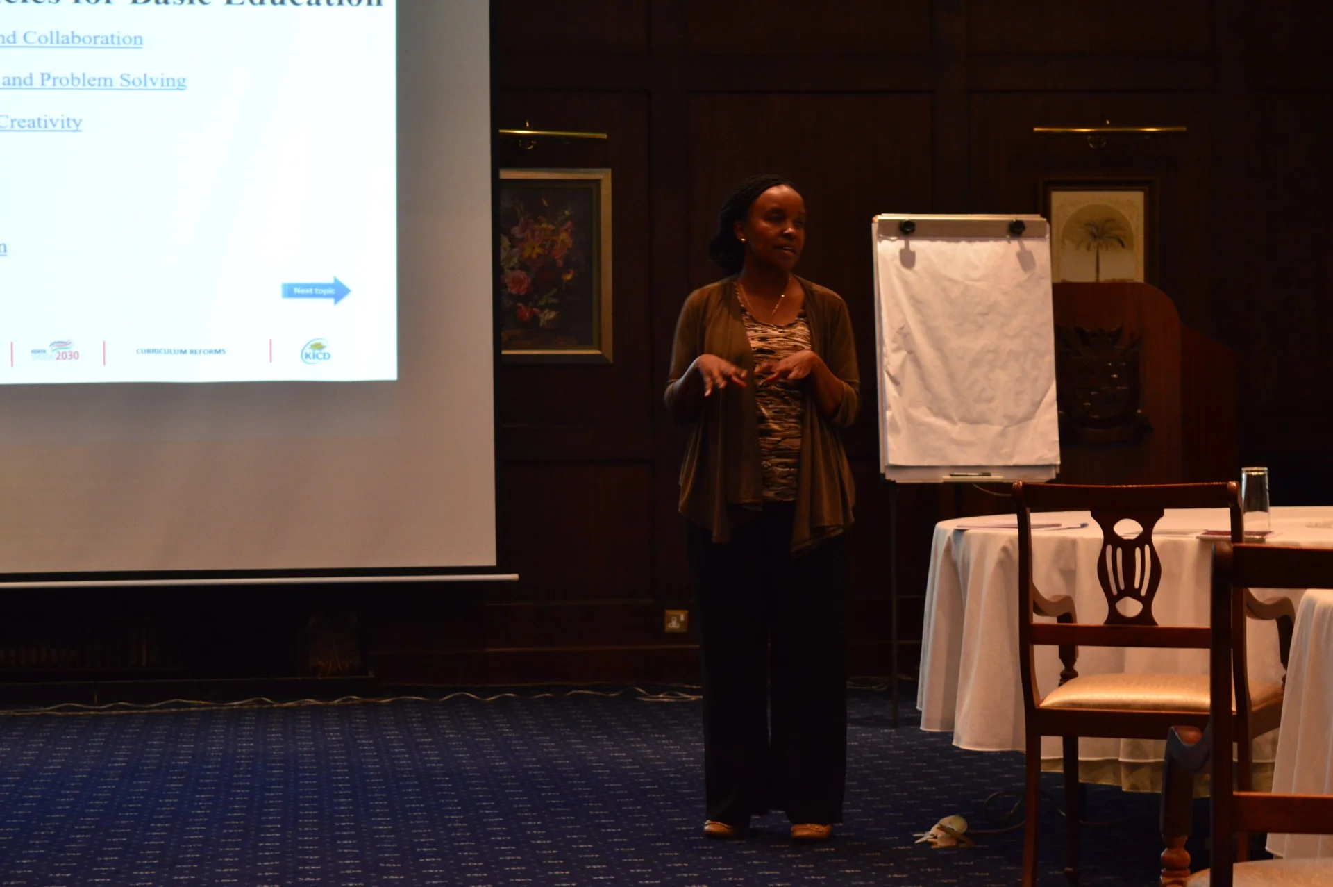Jaslika Consulting at the Think Equal Conference at the Lord Errol Hotel Runda
