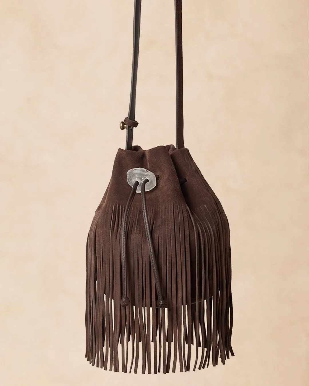 DOLLY | Oak brown suede