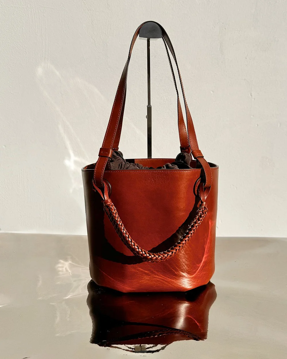 PANGEA | Brown Vacchetta Leather