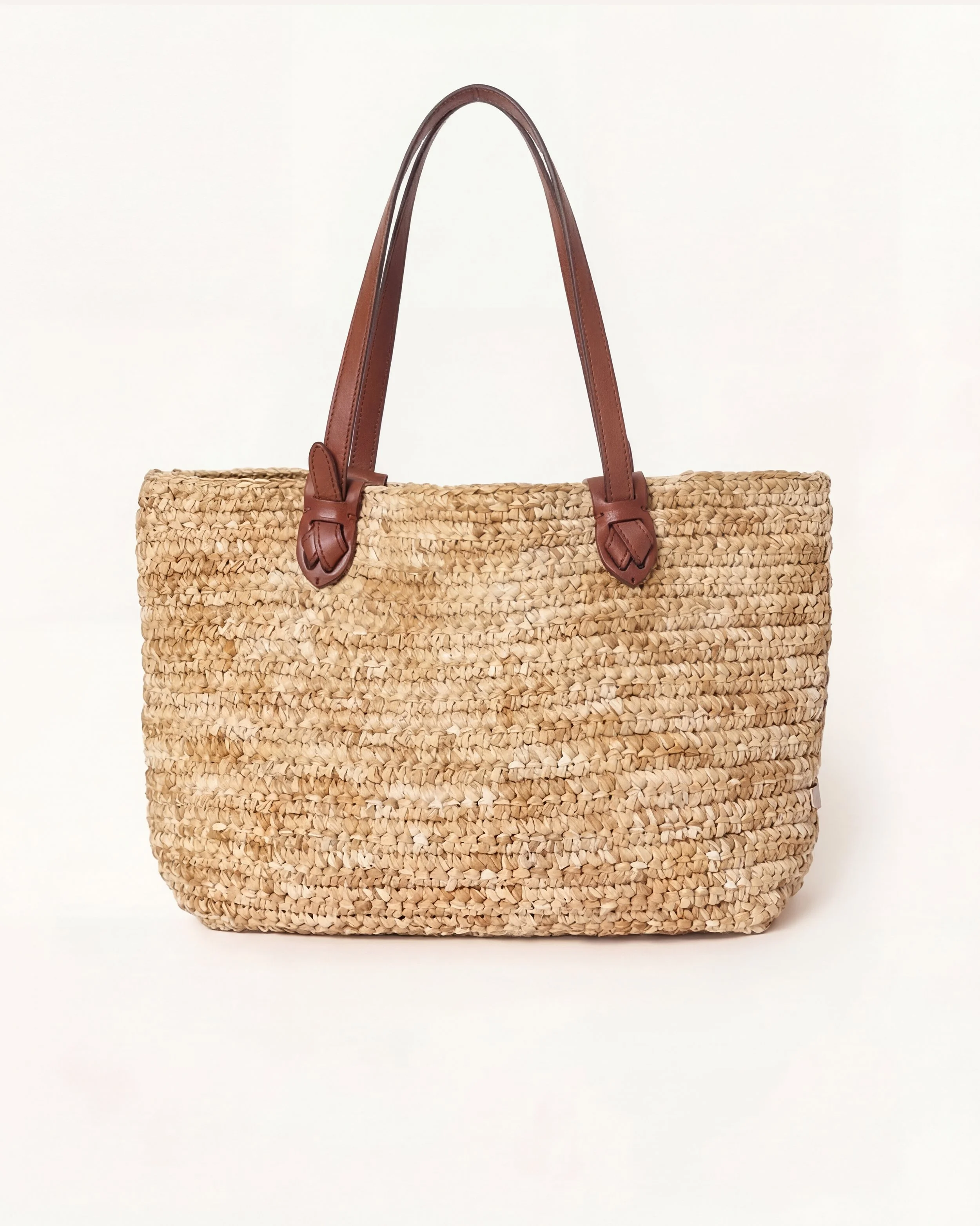 SARABI | Natural raffia with hazelnut