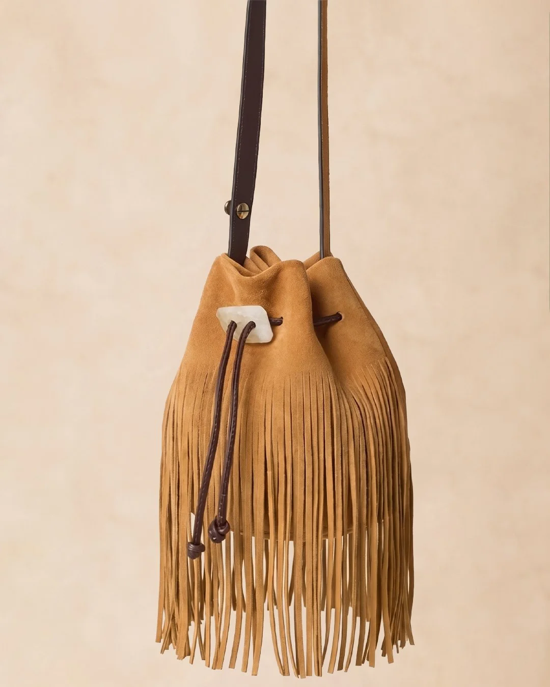 DOLLY | Camel suede