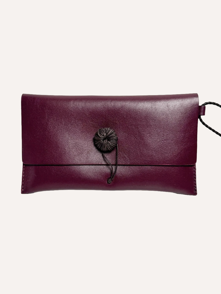 POCKET POUCH | Bordeaux calf leather
