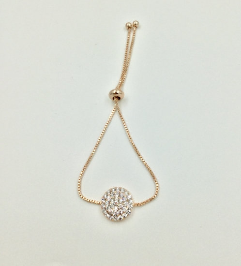 Rosegold Diamanté Bracelet