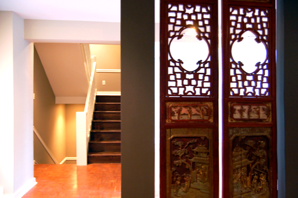 Society Hill Town House Entry