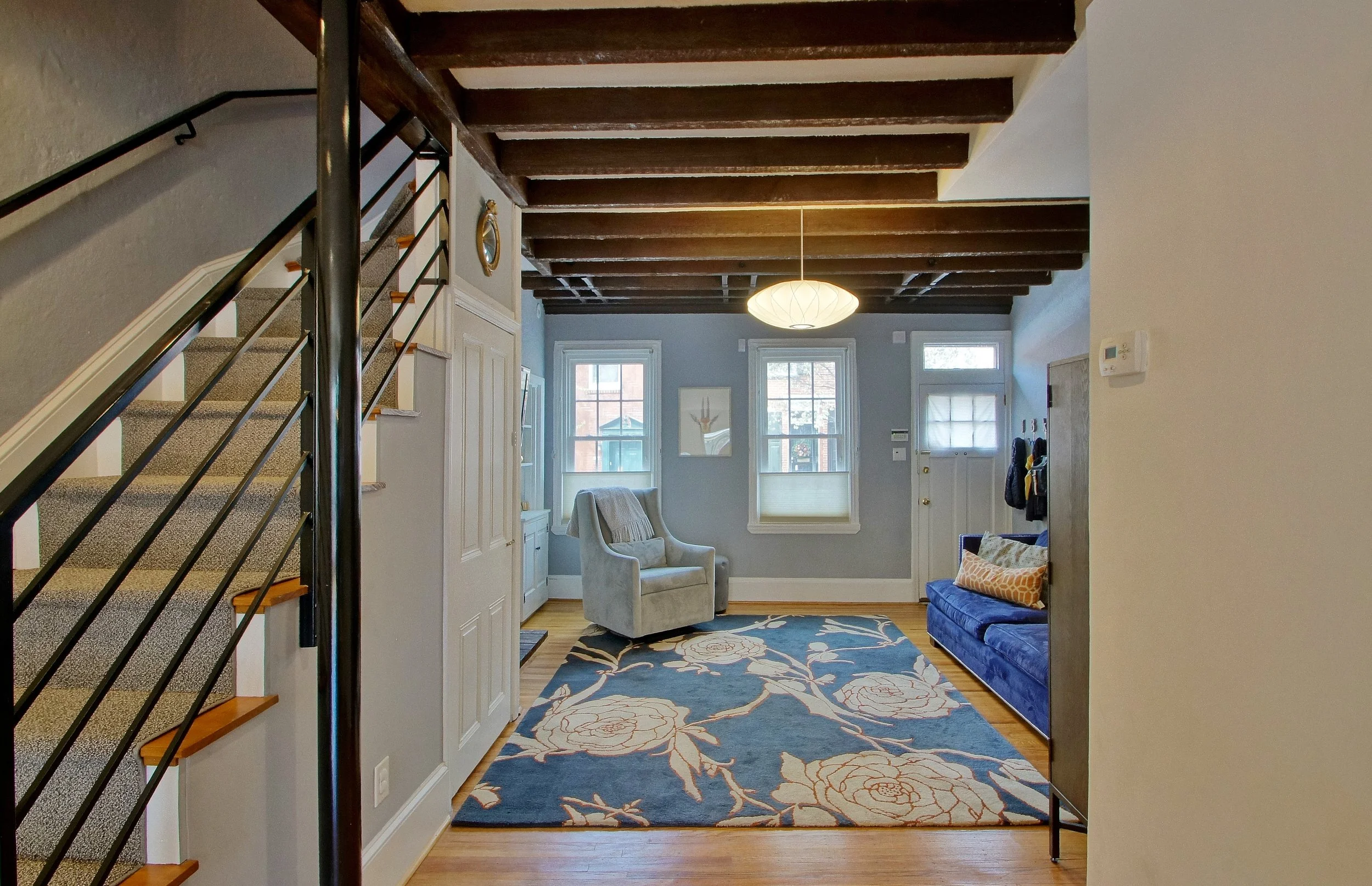 Fitler Rowhome Open Stair