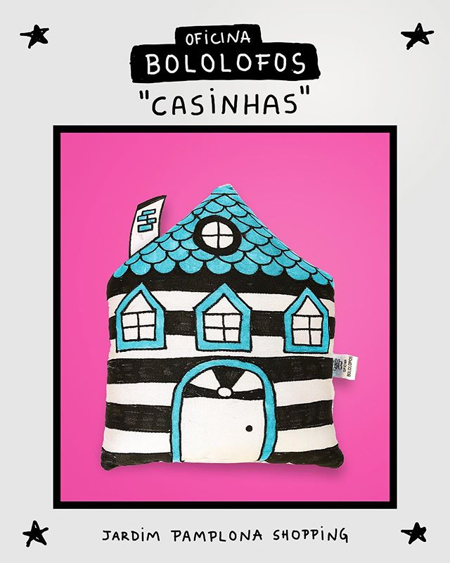 31 de agosto e 01 de setembro - Oficina &ldquo;Casinhas de Pel&uacute;cia&quot;
no @jardimpamplonashopping
&Uacute;ltimas vagas! Retire seu ingresso atrav&eacute;s do link em nossa bio. Atividade gratuita! 😘
.
.
.
#desenhodecrian&ccedil;a #desenhoin