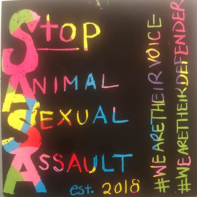#bethechangeyouwanttosee Become an #advocate of #animal #survivors of #sexualassault today. Share and help the world become aware of this hidden issue that NO ONE TALKS ABOUT!!! #dogs #cats #chickens #ducks #horses #birds #love #compassion #beastiali