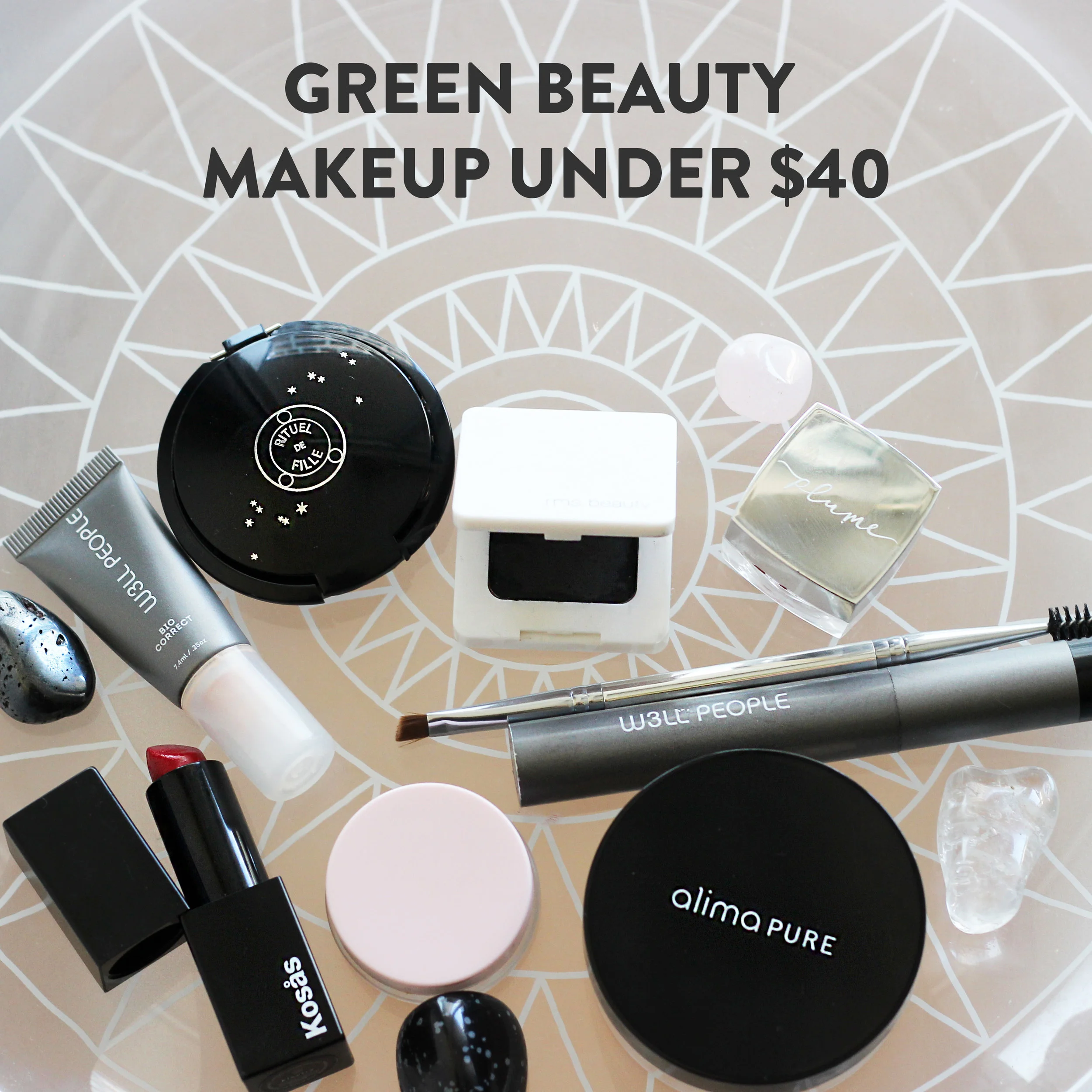 Green Beauty Makeup Under $40