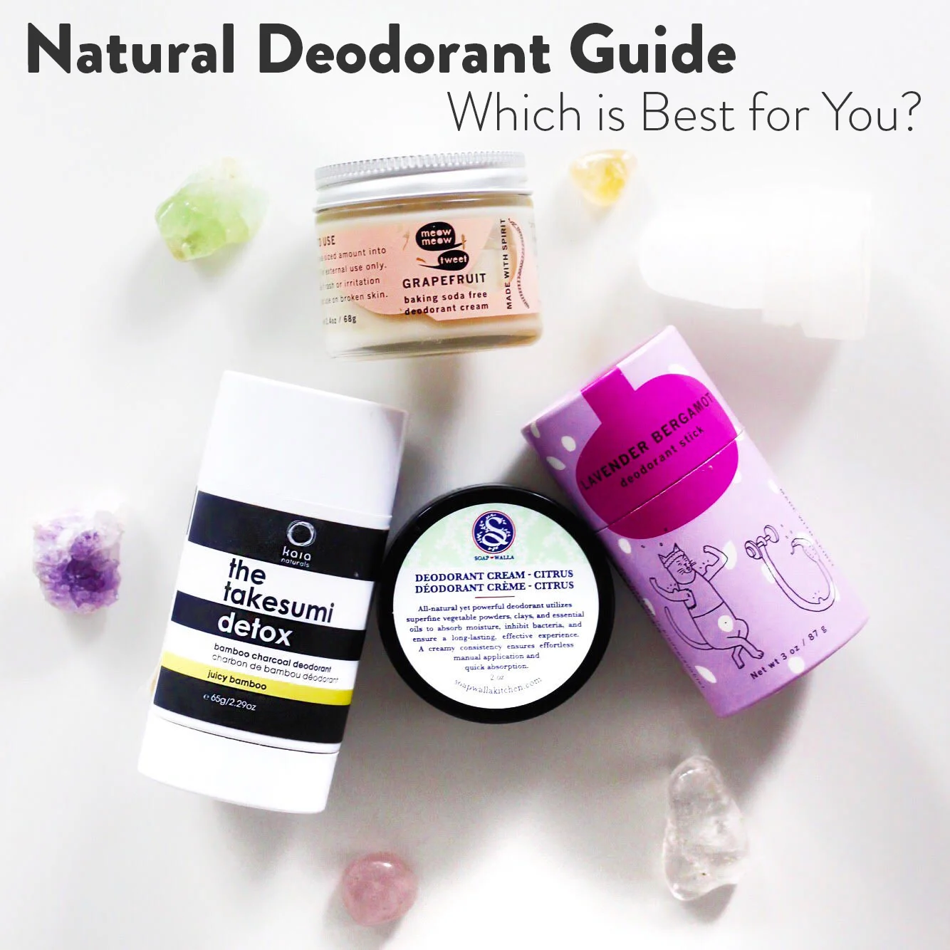 Natural Deodorant Guide
