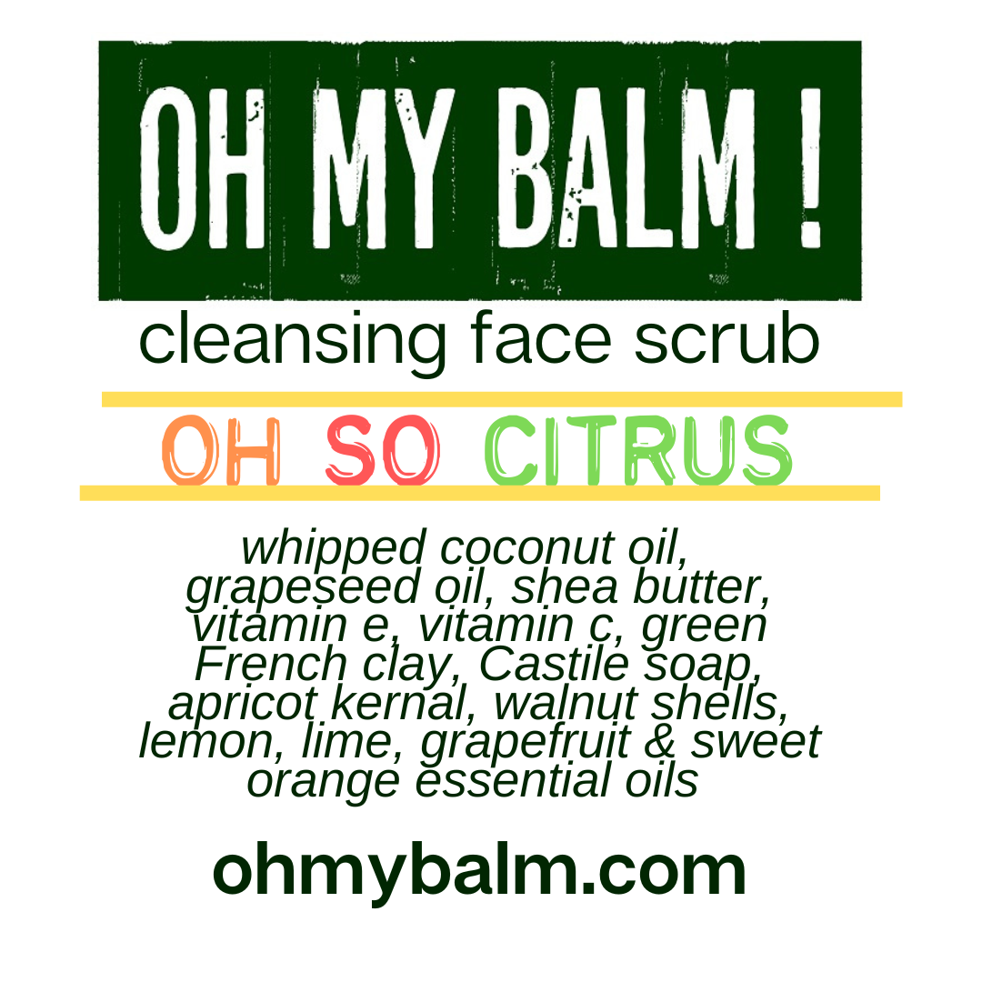 Oh So Citrus Cleansing Apricot Kernel Scrub