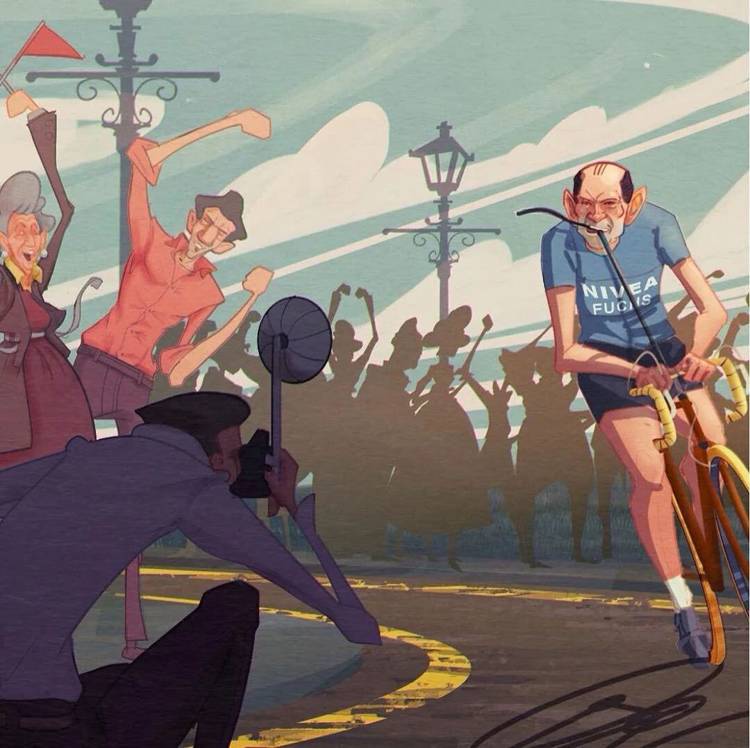 With a busted arm sustained in a crash on stage 12 of the 1956 Giro, many might have thrown in the towel. Not Fiorenzo Magni. Instead, he had his mechanic tie an inner tube around his bars, clamped the other end in his teeth and used that to keep the