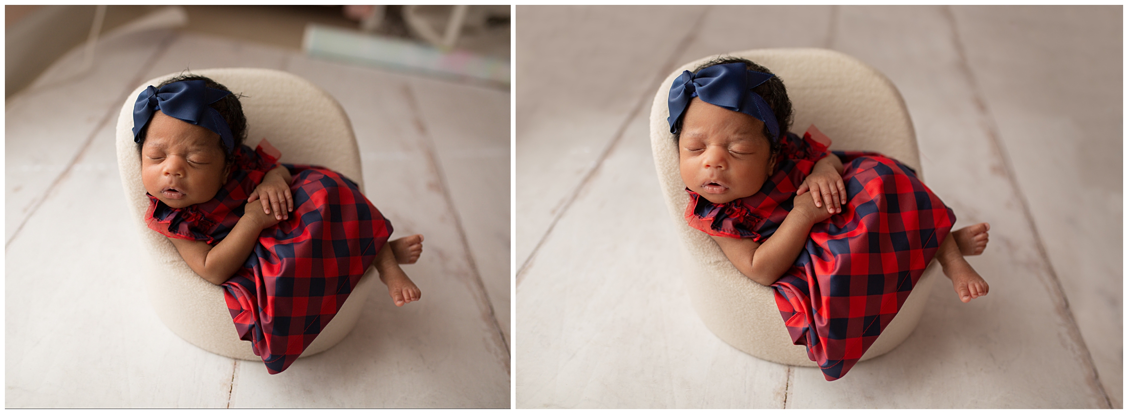 I extended the floor drop that I used for this image because it was a little too short to fit into the image.This baby was a dream! She slept through it all.