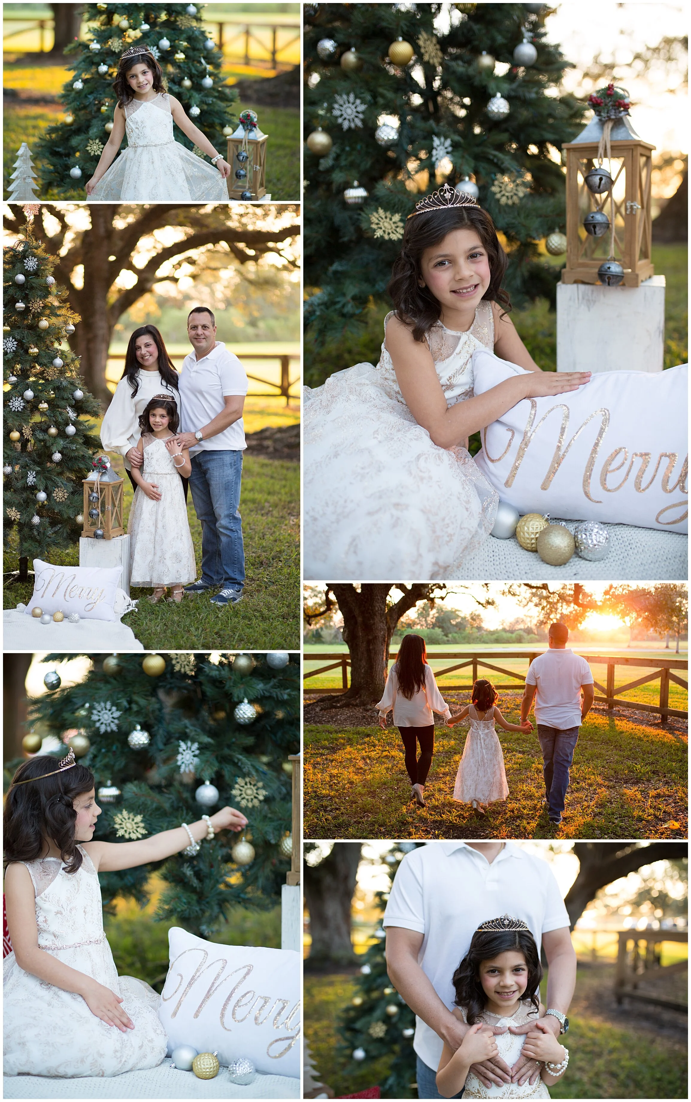 Christmas mini session broward
