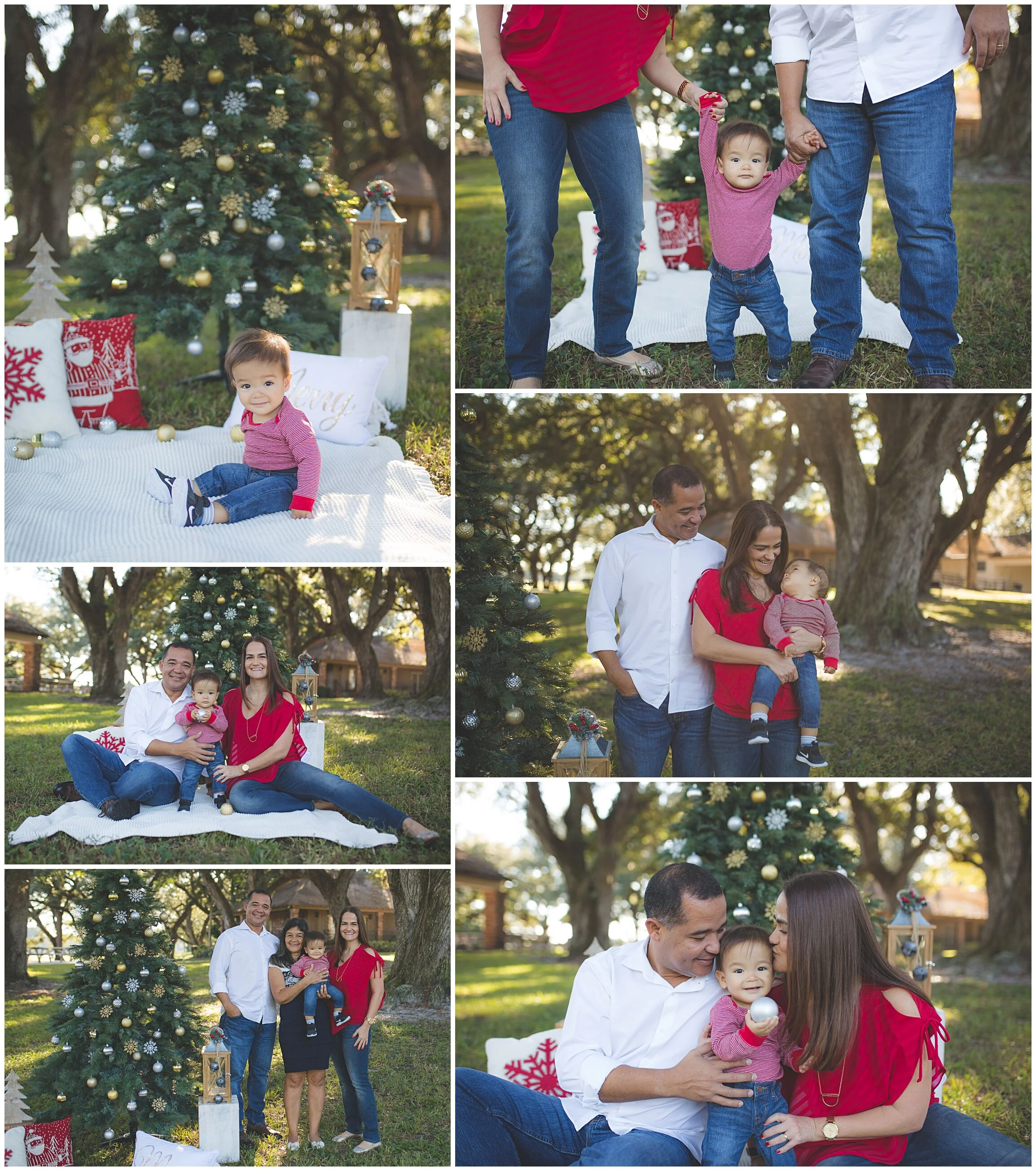 Christmas photographer broward miami
