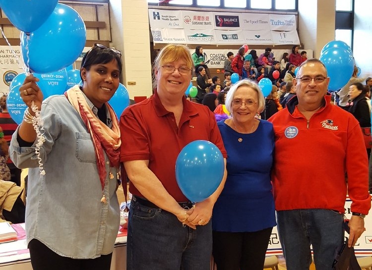 Quincy Dems help celebrate the Year of the Dog