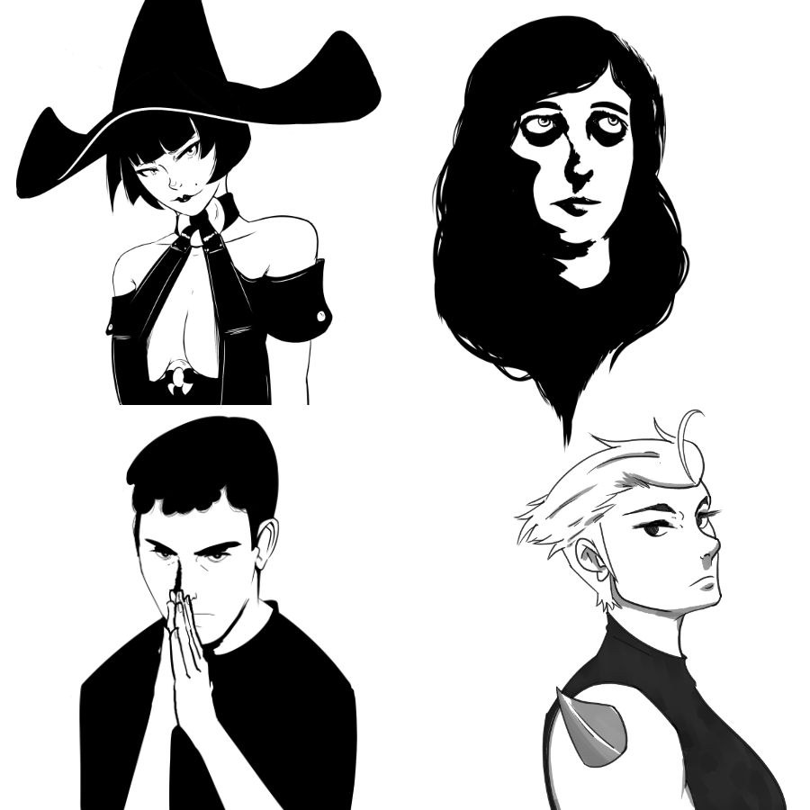 Bust commissions (various)