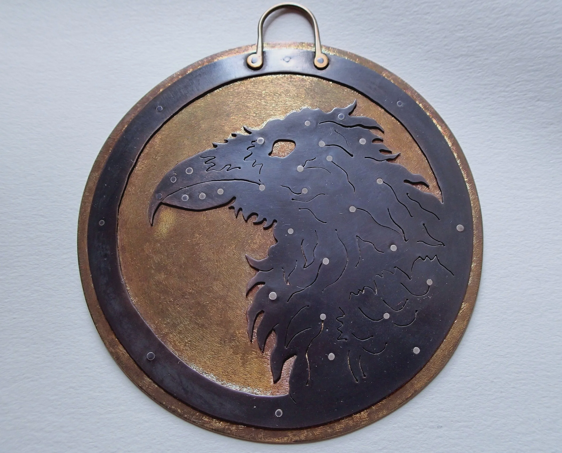 Raven Medallion