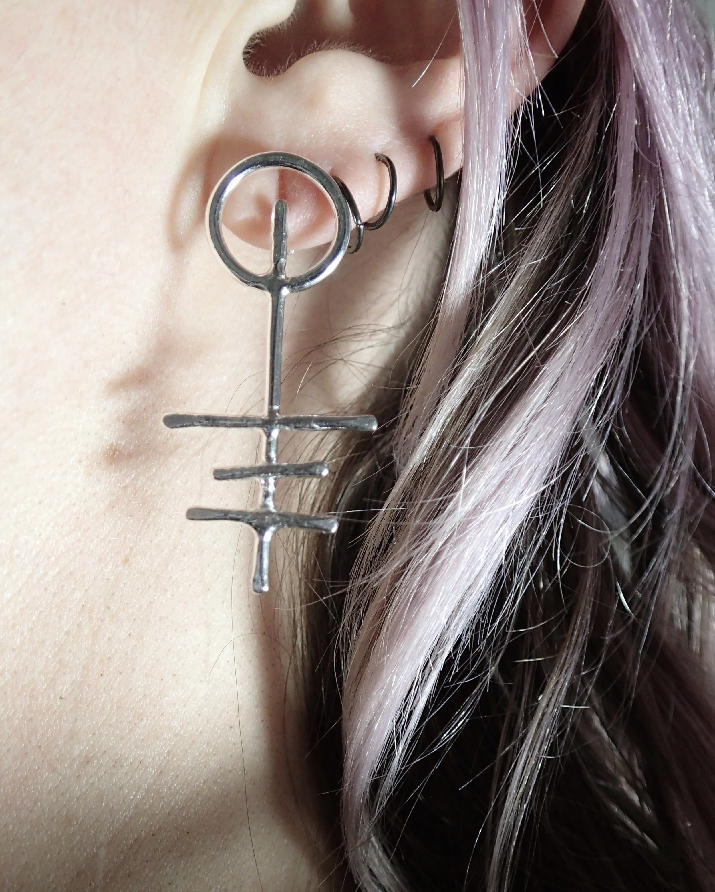 Fused Key earrings worn SHORT.JPG