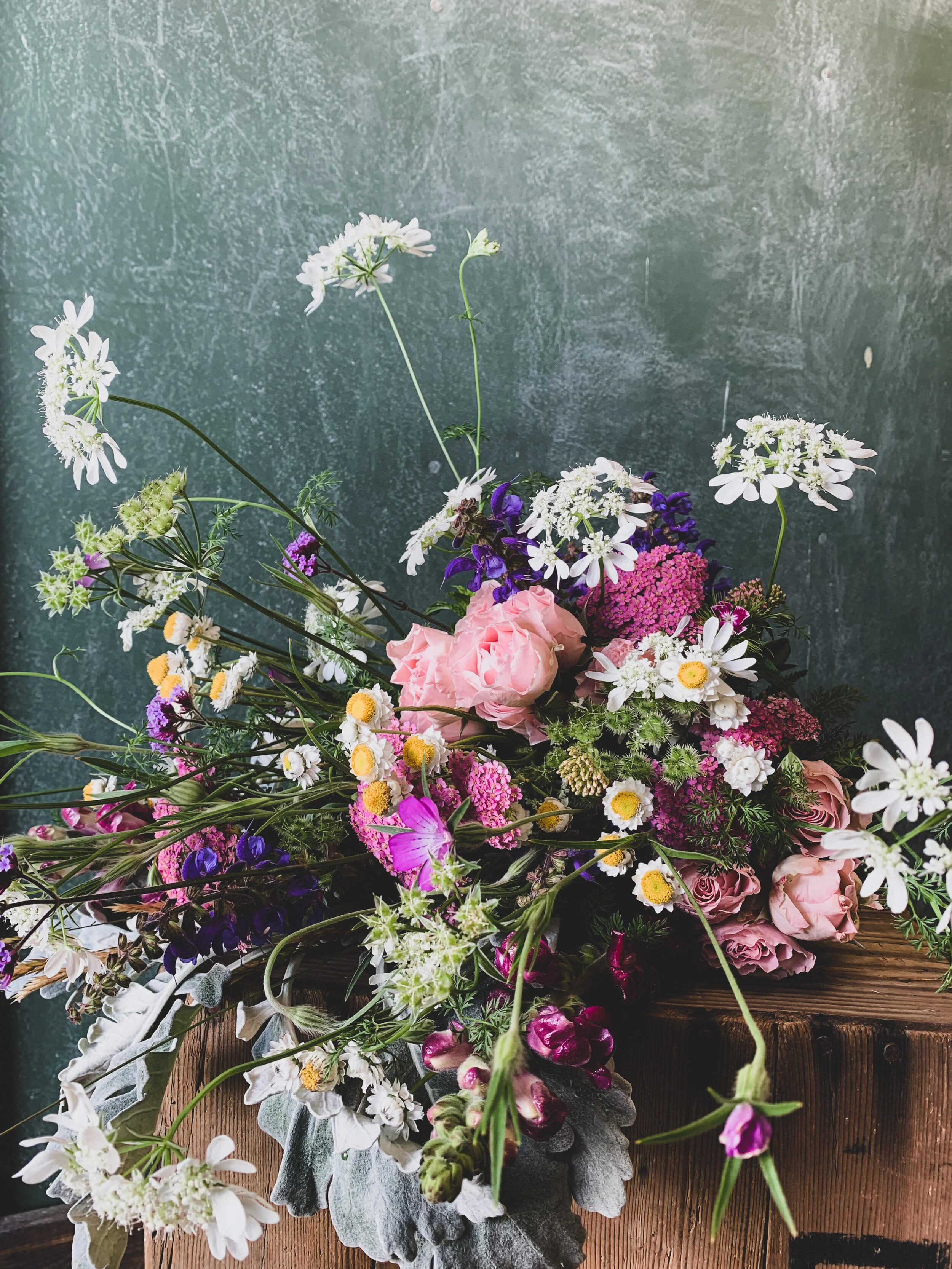 12 Bouquet Punch Card